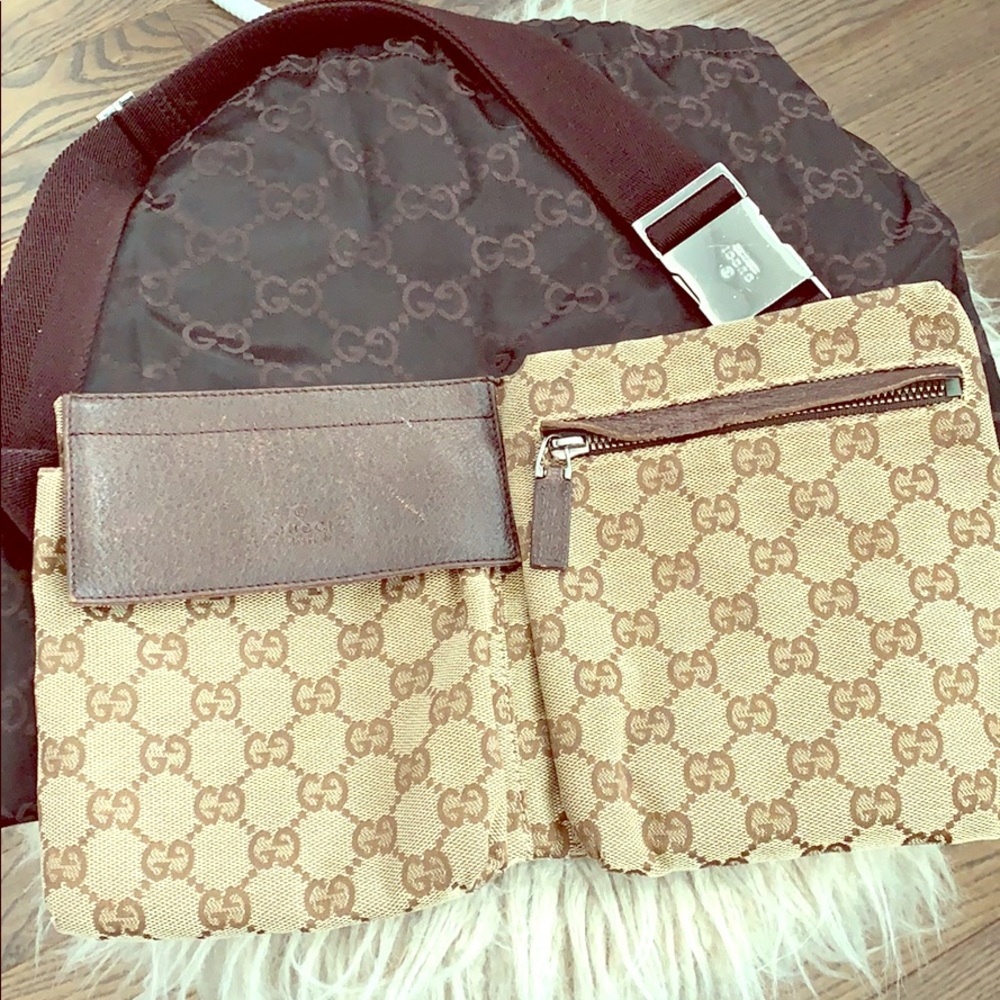Gucci belt bag.